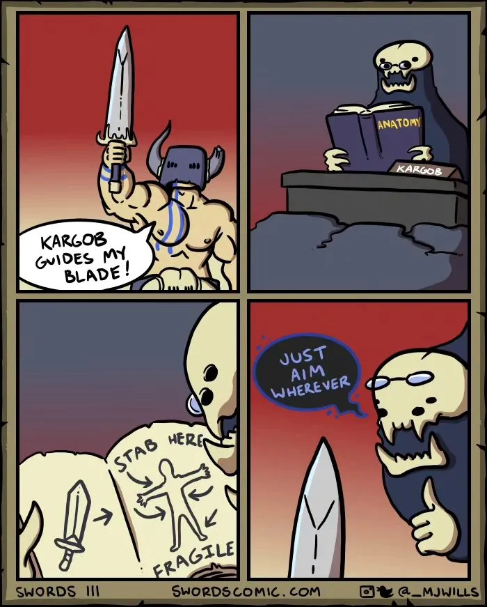 My 20 Humorous Comics Featuring Mythical Creatures And Swords (New Pics)