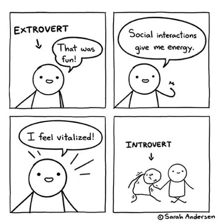 50 Of The Newest Comics About Life As An Introvert By Sarah Andersen