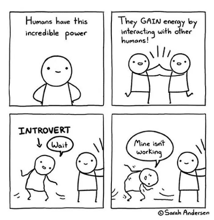 50 Of The Newest Comics About Life As An Introvert By Sarah Andersen