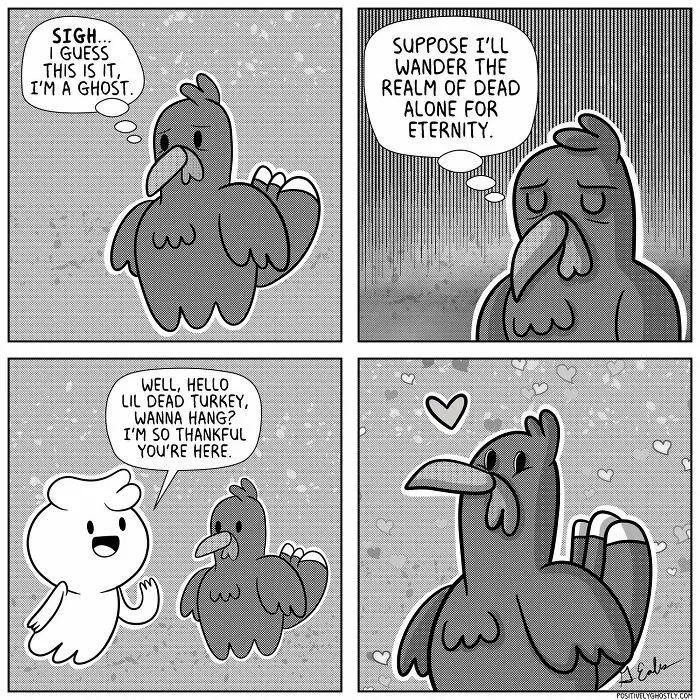 30 Wholesome Comics That Will Boost Your Positivity Levels By This Artist