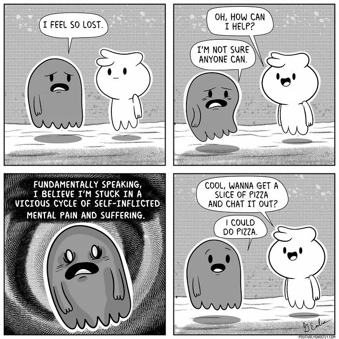 30 Wholesome Comics That Will Boost Your Positivity Levels By This Artist