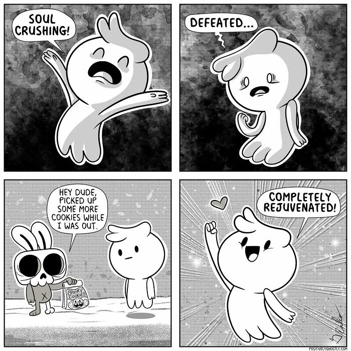 30 Wholesome Comics That Will Boost Your Positivity Levels By This Artist