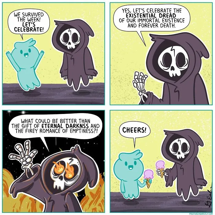 30 Wholesome Comics That Will Boost Your Positivity Levels By This Artist