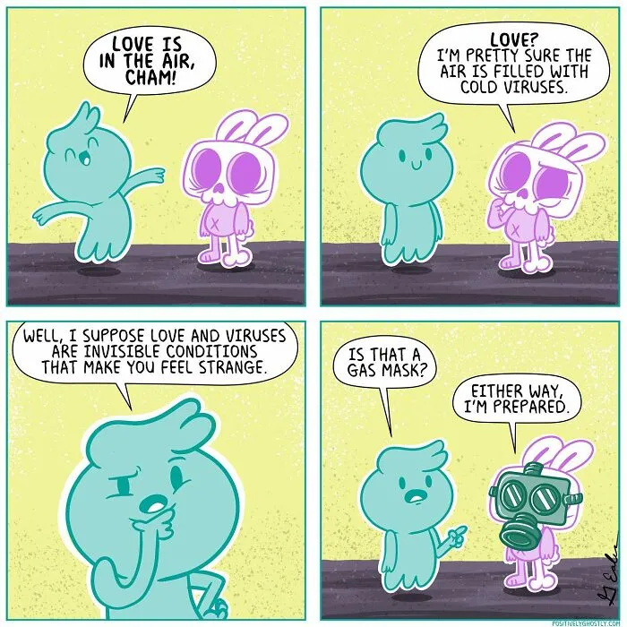 30 Wholesome Comics That Will Boost Your Positivity Levels By This Artist