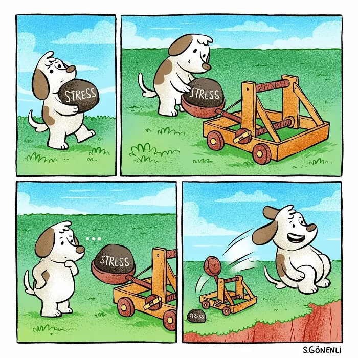 Funny And Wholesome Comics Depicting The Daily Life Of A Dog In A Human Way By This Artist (30 Pics)