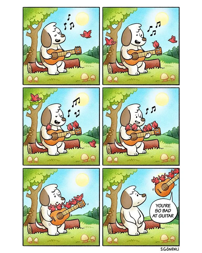Funny And Wholesome Comics Depicting The Daily Life Of A Dog In A Human Way By This Artist (30 Pics)