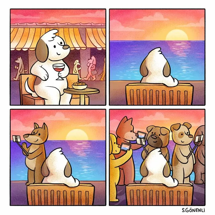Funny And Wholesome Comics Depicting The Daily Life Of A Dog In A Human Way By This Artist (30 Pics)