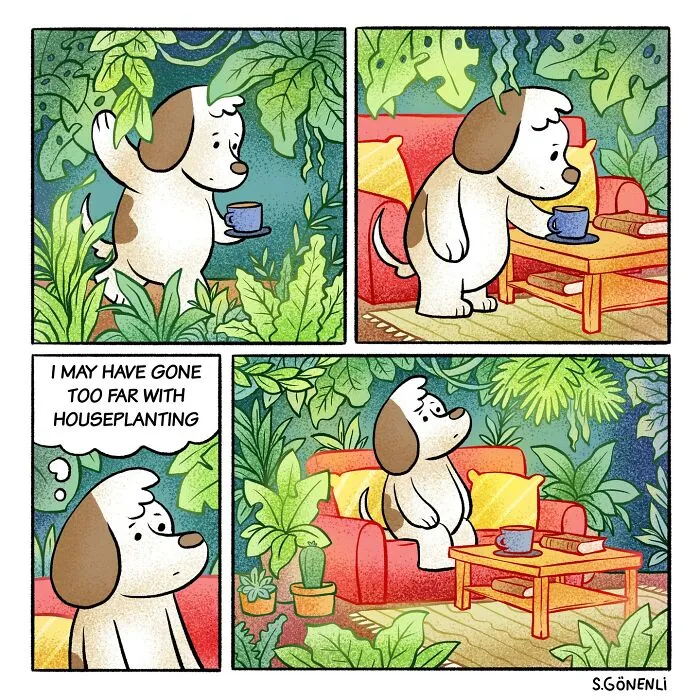 Funny And Wholesome Comics Depicting The Daily Life Of A Dog In A Human Way By This Artist (30 Pics)