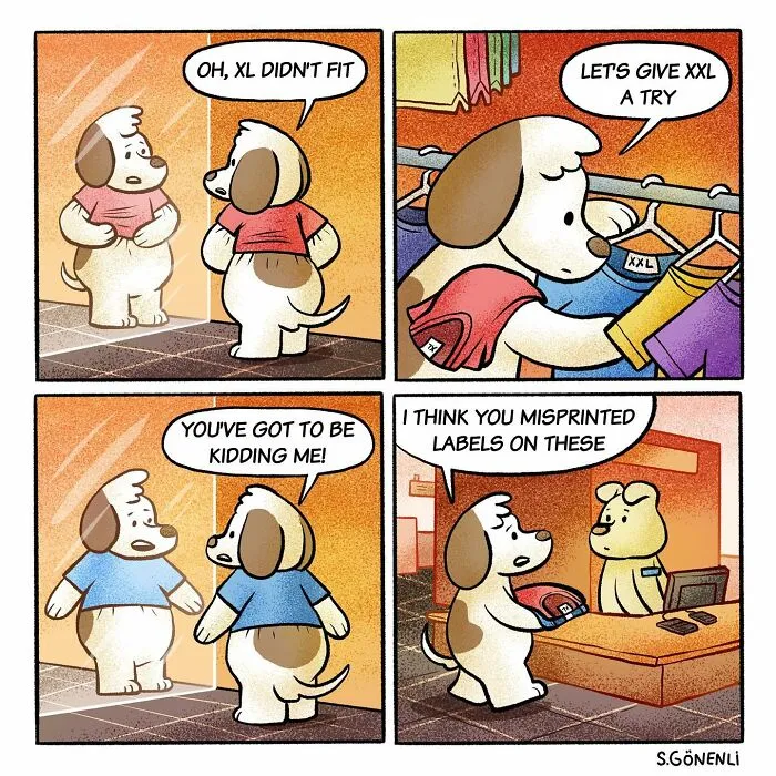 Funny And Wholesome Comics Depicting The Daily Life Of A Dog In A Human Way By This Artist (30 Pics)