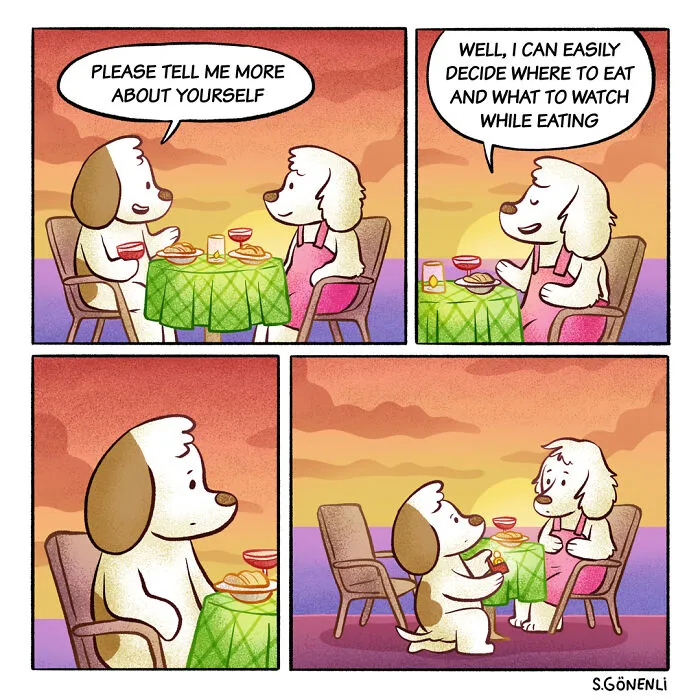 Funny And Wholesome Comics Depicting The Daily Life Of A Dog In A Human Way By This Artist (30 Pics)