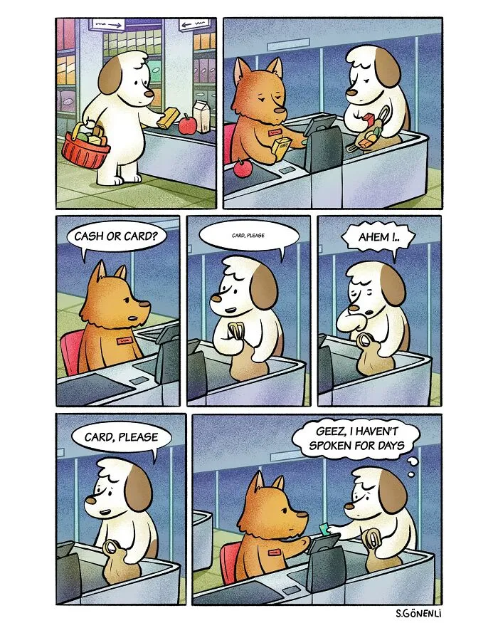 Funny And Wholesome Comics Depicting The Daily Life Of A Dog In A Human Way By This Artist (30 Pics)