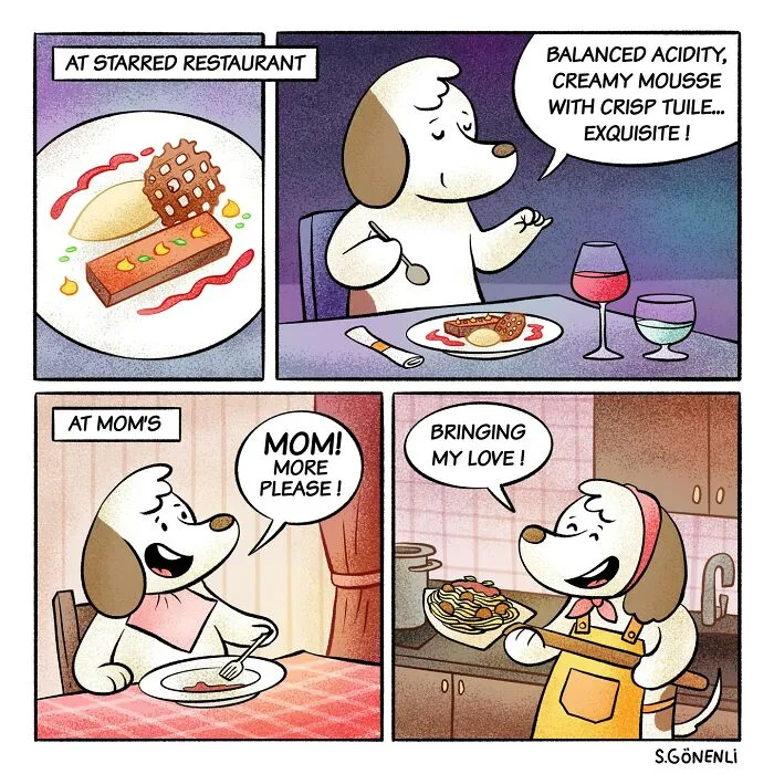 Funny And Wholesome Comics Depicting The Daily Life Of A Dog In A Human Way By This Artist (30 Pics)