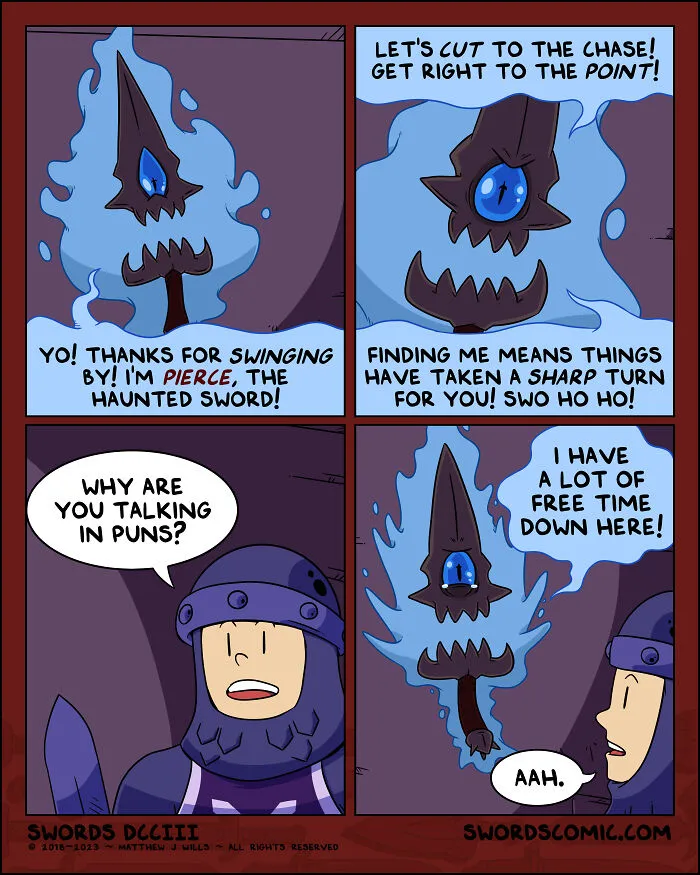 My 20 Humorous Comics Featuring Mythical Creatures And Swords (New Pics)