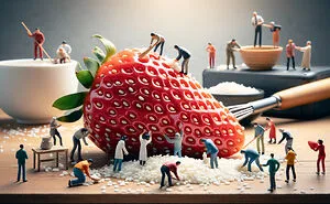 Welcome To The Era Of Ai: This Time, I Used It To Create Miniature People Dealing With Everyday Life Objects (7 Pics)