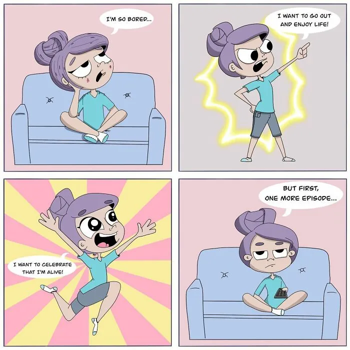 Funny Situations About Everyday Life Illustrated In 30 Comics By This Artist