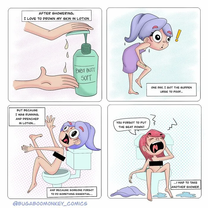 Funny Situations About Everyday Life Illustrated In 30 Comics By This Artist