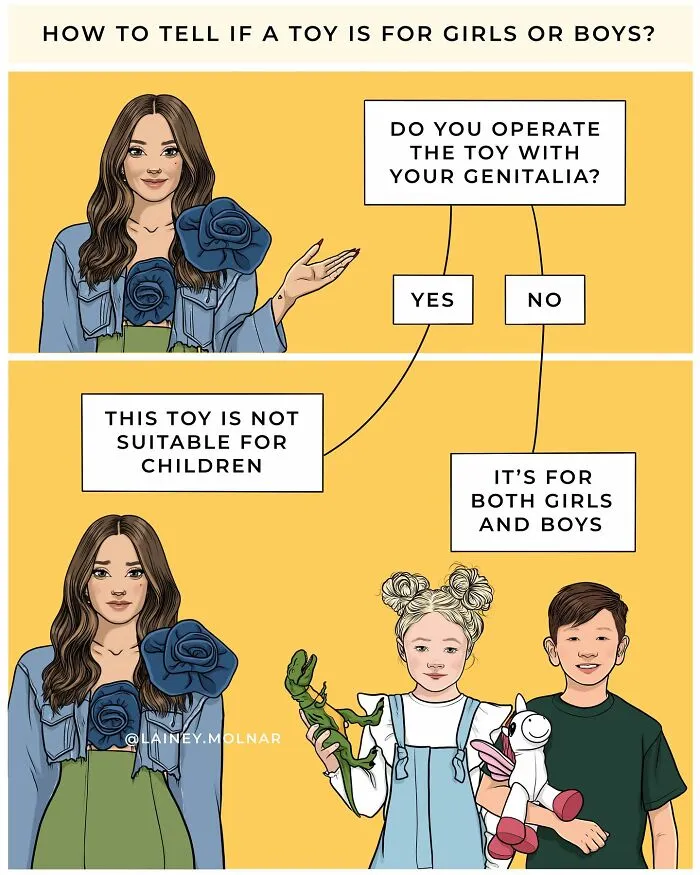 Artist Makes Comics About Social Stereotypes For Women (23 New Pics)