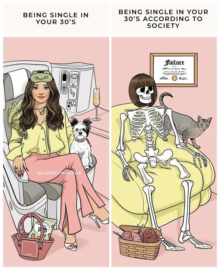 Artist Makes Comics About Social Stereotypes For Women (23 New Pics)