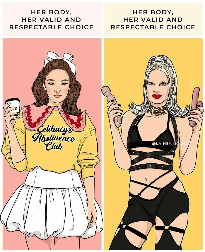 Artist Makes Comics About Social Stereotypes For Women (23 New Pics)