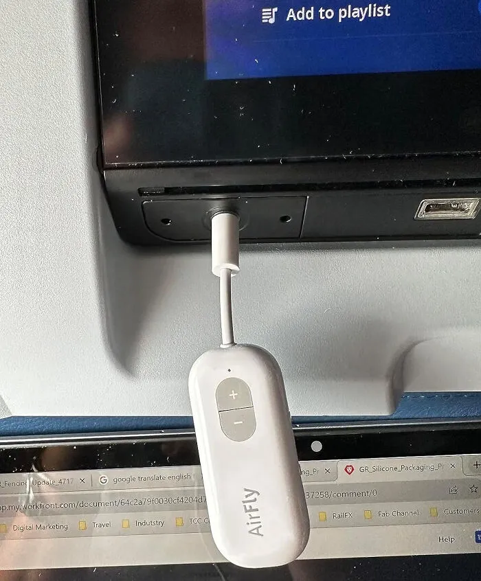 Amplify Your Travel Tunes With The <span Style="Font:inherit;color:#d74b1f;"> Airfly Wireless Audio Transmitter </Span> - Cordless Sound Wherever You Wander!