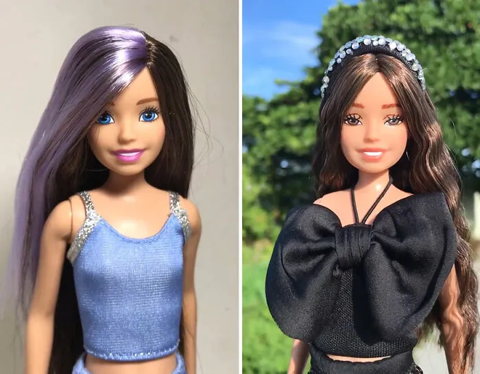 Barbie Glow Up Moments: 18 Awesome Transformations By Daniel Lima