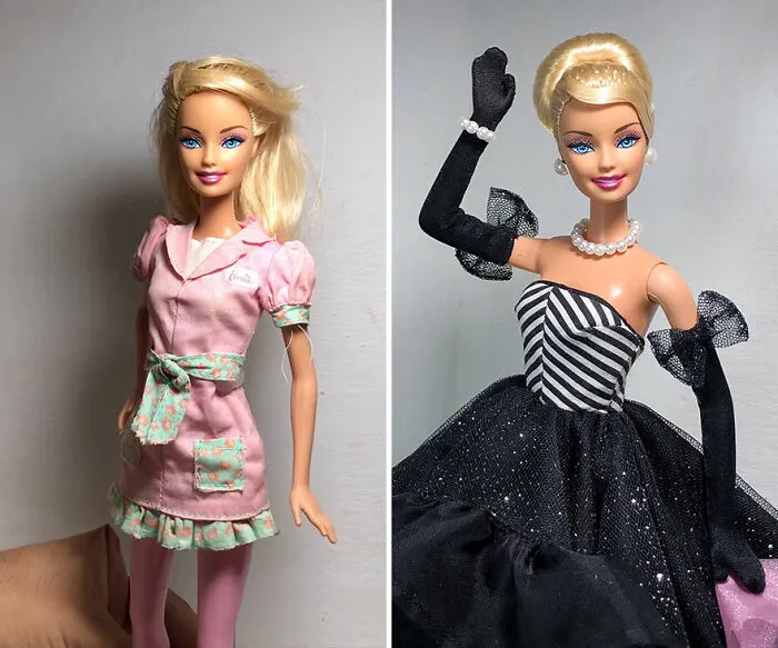 Barbie Glow Up Moments: 18 Awesome Transformations By Daniel Lima