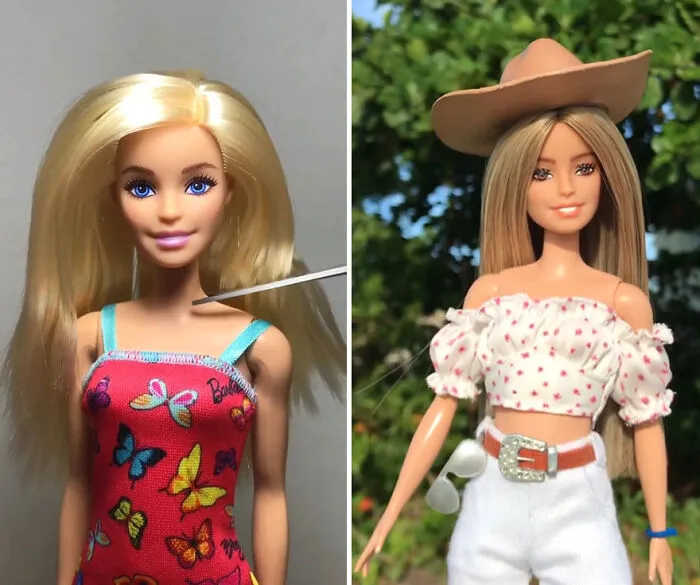 Barbie Glow Up Moments: 18 Awesome Transformations By Daniel Lima