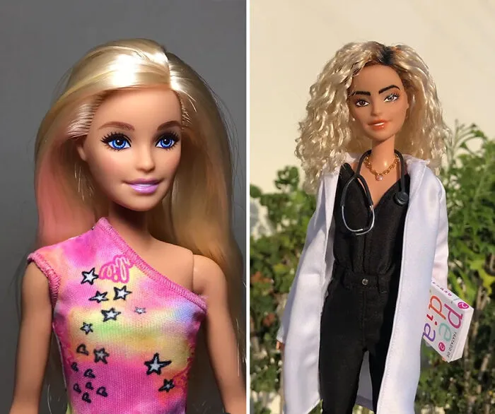 Barbie Glow Up Moments: 18 Awesome Transformations By Daniel Lima