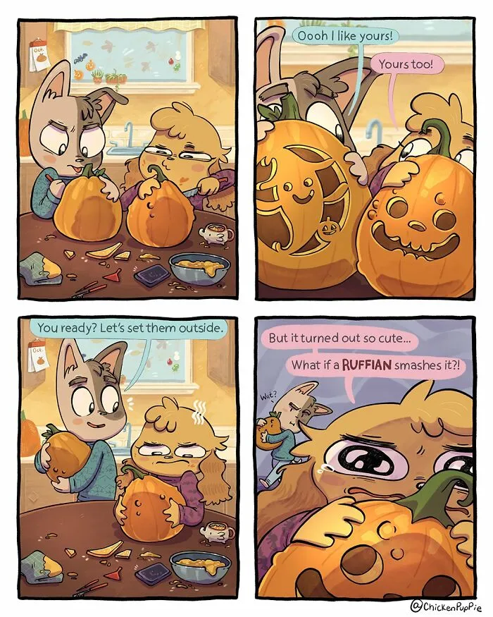 Artist Creates Relatable And Funny Comics That Might Make You Smile (31 Pics)