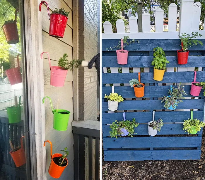Add A Pop Of Color To Your Outdoor Space With These <span Style="Font:inherit;color:#d74b1f;"> Ten Durable, Vibrantly-Hued Metal Hanging Pots</Span>