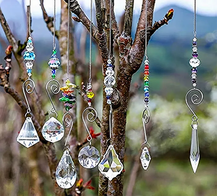<span Style="Font:inherit;color:#d74b1f;"> Crystal Suncatcher Set </Span>that Gives You Rainbow Vibes On The Reg & Delicately Upgrades Your Windows Or Garden