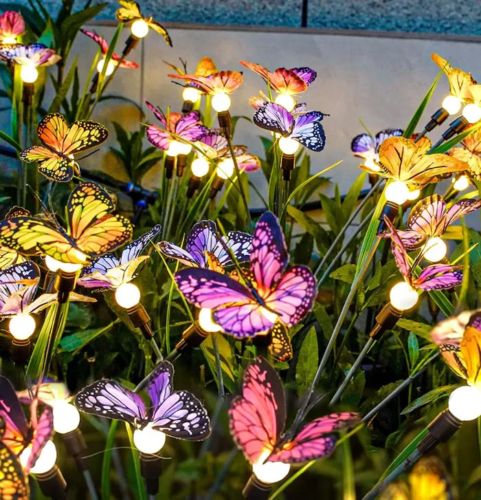 Score <span Style="Font:inherit;color:#d74b1f;"> Unique Solar Butterfly Lights</Span> For Your Garden, Promising An Enchanting Fluttery Spectacle That's Perfect For Any Weather!
