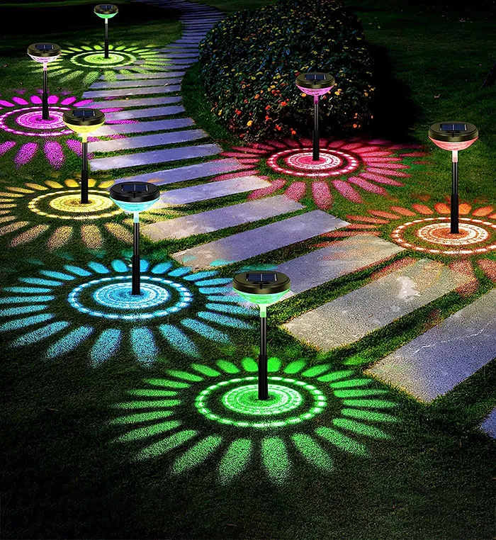 <span Style="Font:inherit;color:#d74b1f;"> Colorful Solar Pathway Lights</Span> To Brighten Your Yard And Make Every Night Feel Like A Festive Carnival