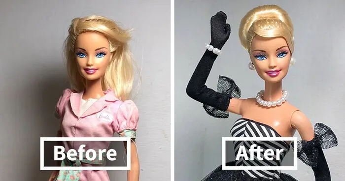 Barbie Glow Up Moments: 18 Awesome Transformations By Daniel Lima