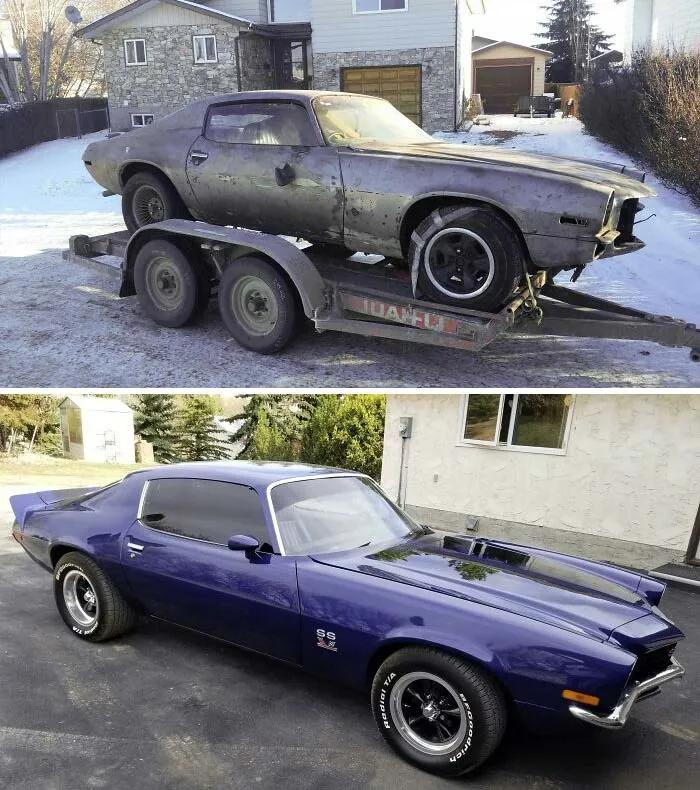 Restored My Dad's Old '70 Camaro