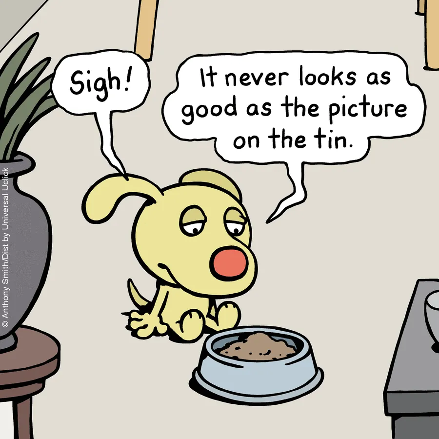 Artist Makes 30 Hilarious One-Panel Comics About A Cute Dog And His Daily Dilemmas