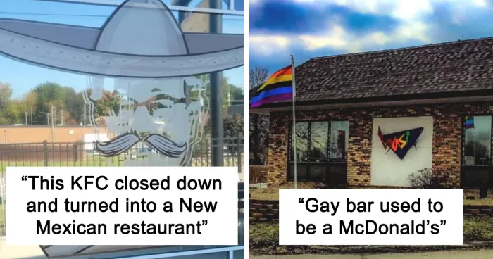 People On This Group Are Laughing At These 30 Buildings Attempting To Hide Their Previous Purpose