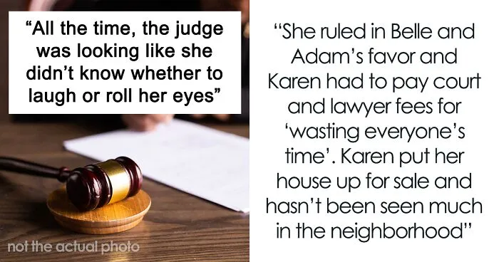 'Karen' Sues Neighbors Over Cutting A Tree, Makes A Fool Of Herself In Court