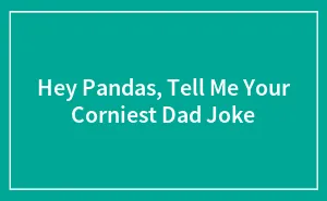 Hey Pandas, Tell Me Your Corniest Dad Joke (Closed)