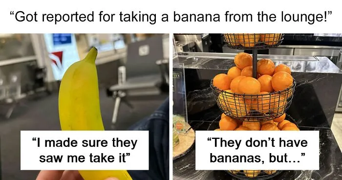 After Delta Agent Scolds Passenger For Taking A Banana, Others Launch Hilarious Mass Protest