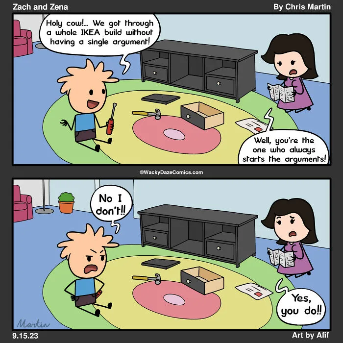 I Bring To Life Some Of My Humorous Life Experiences Through Comics (15 Pics)