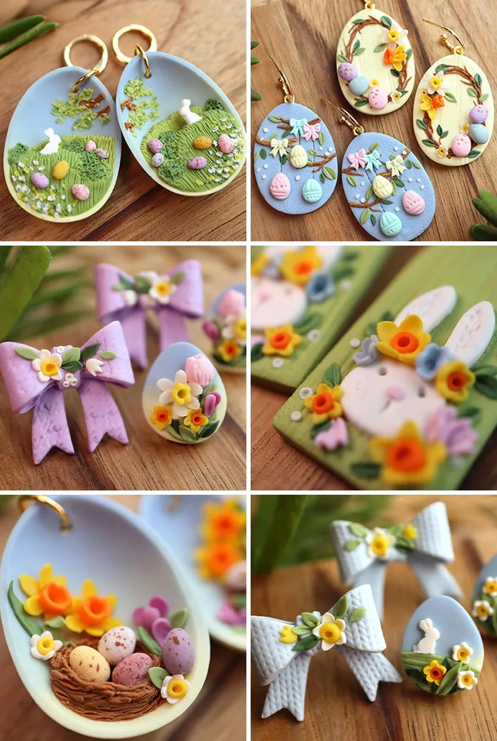I’ve Never Made Easter Earrings Before, But I Love How They Turned Out