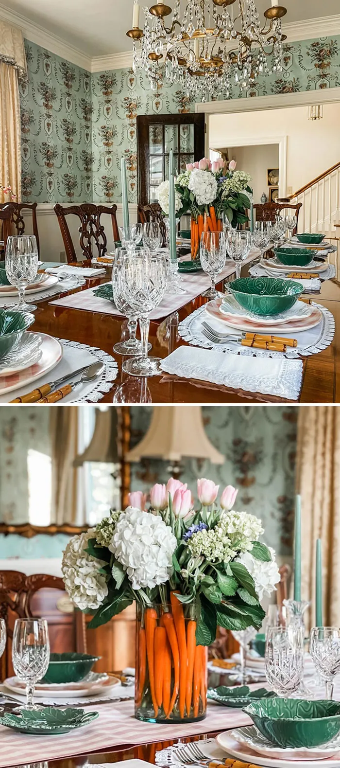 A Couple Of Years Ago, I Decided To Mix Things Up And Added Carrots To The Flower Arrangement. The Result? Utterly Charming And Whimsically Perfect