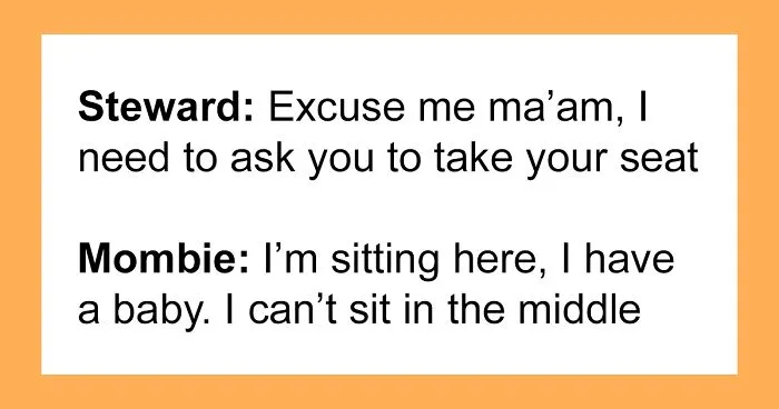 Flight Attendant Loses His Patience With Entitled Mom Who Just "Can't Sit In The Middle"