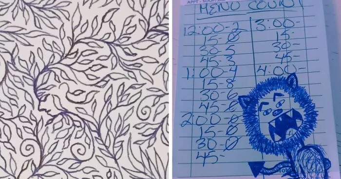 Hey Pandas, Show Us What You Doodle At Work (Closed)