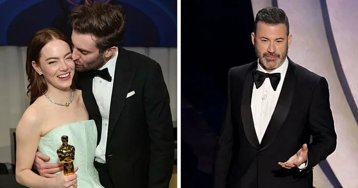 Emma Stone Whispered To Husband After Jimmy Kimmel's Jab At Her Movie: Did She Say 'Prick'?