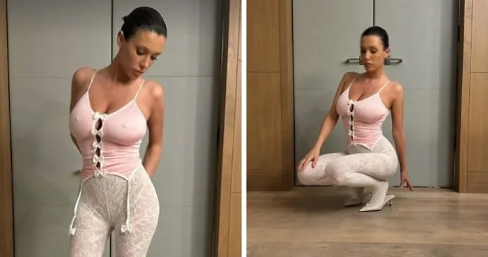 Kanye Showcases Wife In Tasteful Outfit After Dad Complains He’s Dressing Her Like "Trashy Naked Trophy"