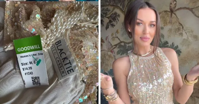 Texas Mom Finds Dress By Jackie Kennedy's Designer For Just $15 At Goodwill: "This Is Crazy"