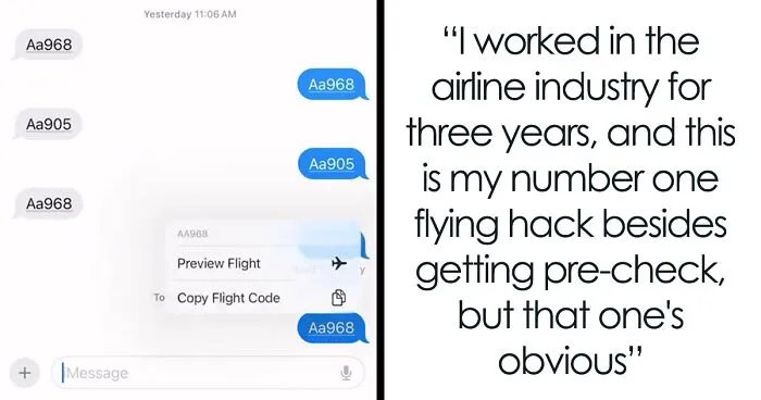 Woman’s Flight Hack Gets Over 17M Views, She Says You Need To Send Yourself A Text Message