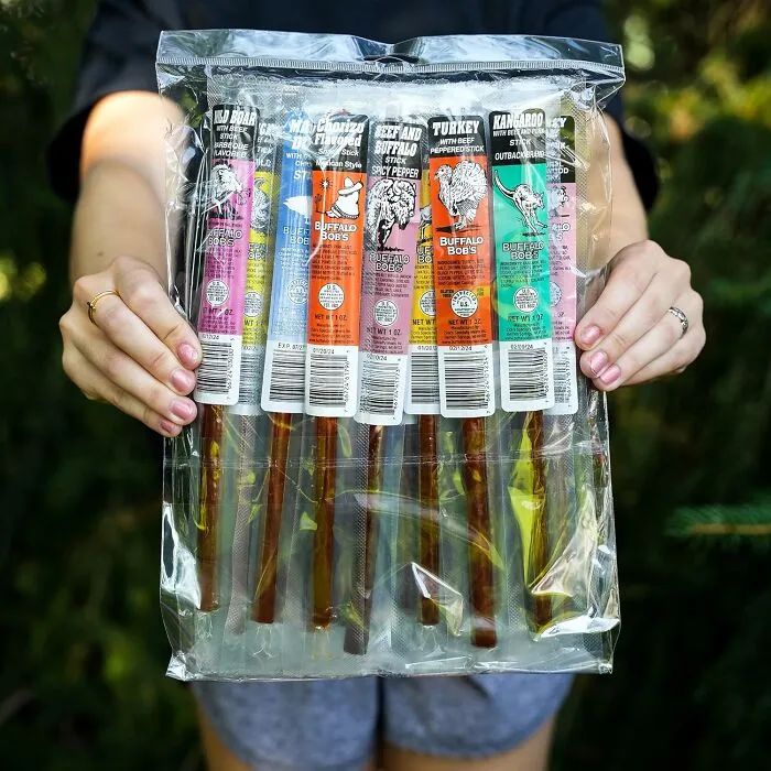 Get Wild With <a Style="Display:inline;" Href="Https://Www.amazon.com/Humanoid-Snack-Sticks-Mythical-Meats/Dp/B08kfh7p9n?pd_rd_w=xdglq&content-ID=amzn1.sym.281550a9-05fa-4fa0-A033-B1923adca8ef&pf_rd_p=281550a9-05fa-4fa0-A033-B1923adca8ef&pf_rd_r=6pp5q5mt1f439nqftatk&pd_rd_wg=8as9w&pd_rd_r=4ecb3ed4-52f8-4c8e-96c3-19c77cd65a15&pd_rd_i=b08kfh7p9n&psc=1&linkcode=ll1&tag=bpstarfish-20&linkid=f5b7e991c7f30083baec00afd3c47d34&language=en_us&ref_=as_li_ss_tl" Target="_blank"><span Style="Font:inherit;color:#d74b1f;"> Buffalo Bob's</Span>: Indulge In Exotic Game Meat Snacks!